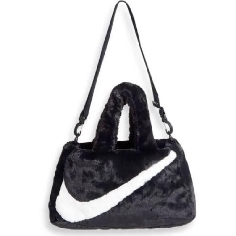 Faux Fur Nike Bag